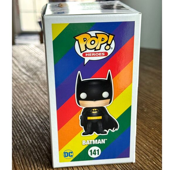 Funko Pop! Batman 141 Pride DC Comics Superhero Vinyl Figure Toy Merch - Picture 3 of 5